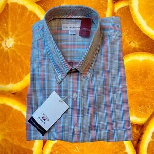 Cutter & Buck Rochester Mens 2XT‎ Plaid Button Down Shirt New with Tags